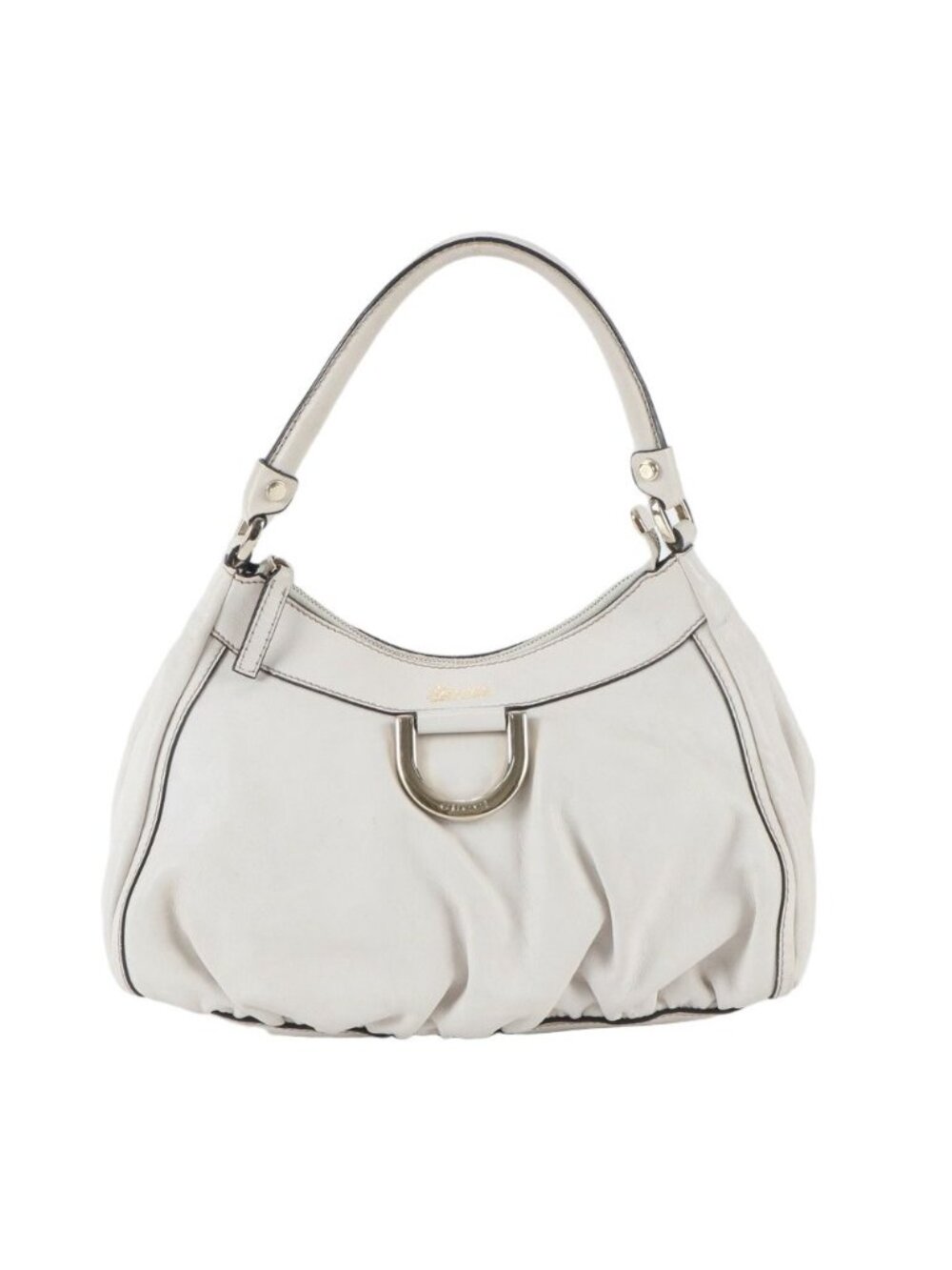 Gucci Abbey Leather Shoulder Bag Tote Hand